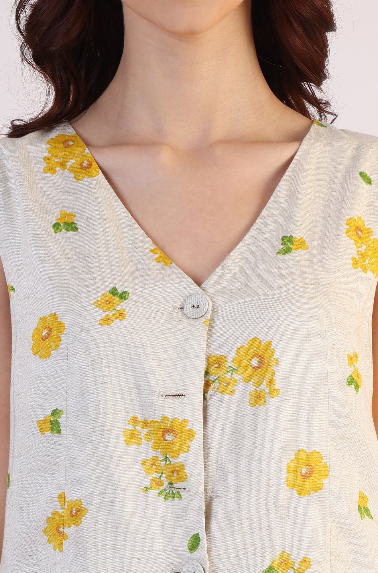 Floral Printed Rayon Top & Parallel Pant Co-Ord Set - View 7