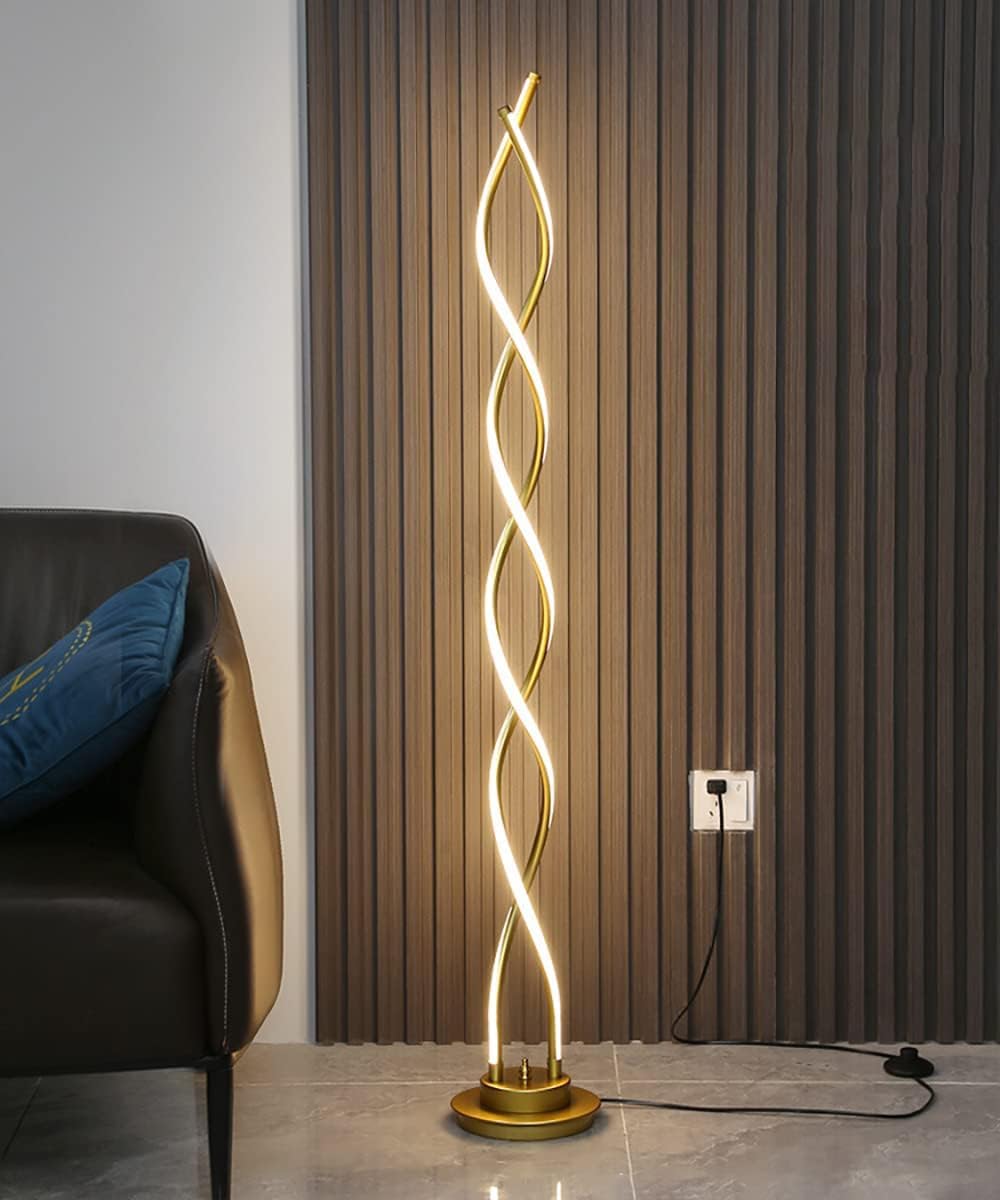 Smartway� Mighty Modern Designer Floor Lamp for Living Room, Bedroom Corner, Home D�cor, Hotel & Office Standing Lamp (Natural White) - View 6