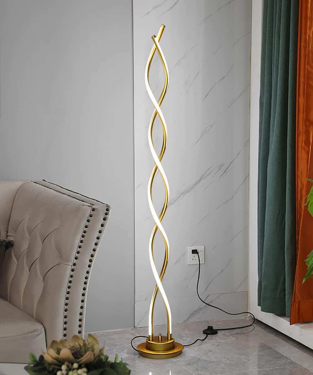 Smartway� Mighty Modern Designer Floor Lamp for Living Room, Bedroom Corner, Home D�cor, Hotel & Office Standing Lamp (Natural White) - View 3
