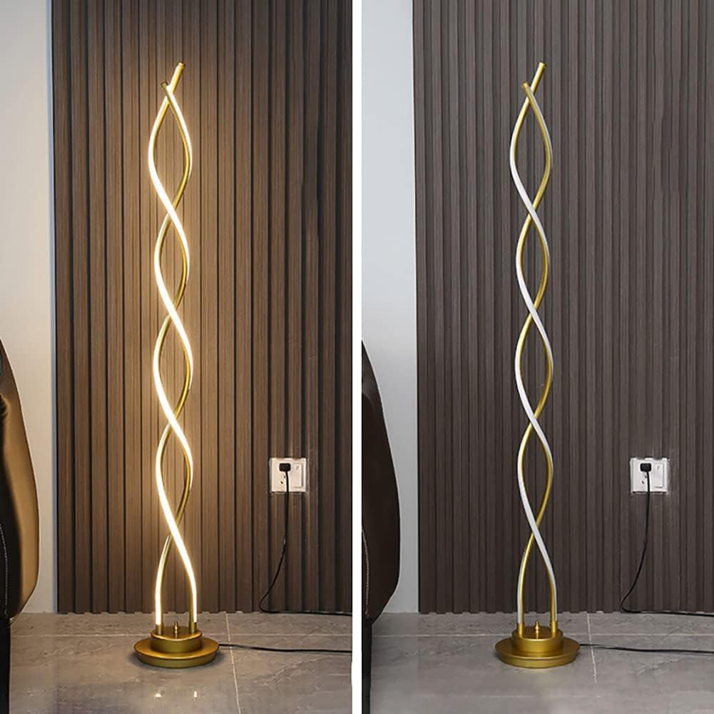 Smartway� Mighty Modern Designer Floor Lamp for Living Room, Bedroom Corner, Home D�cor, Hotel & Office Standing Lamp (Natural White) - View 4