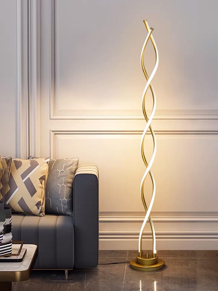 Smartway� Mighty Modern Designer Floor Lamp for Living Room, Bedroom Corner, Home D�cor, Hotel & Office Standing Lamp (Natural White) - View 5